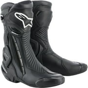 Alpinestars SMX Plus V2 Mens Motorcycle Boots Black 38 EUR