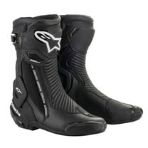 Alpinestars SMX Plus V2 Mens Motorcycle Boots Black 45 EUR