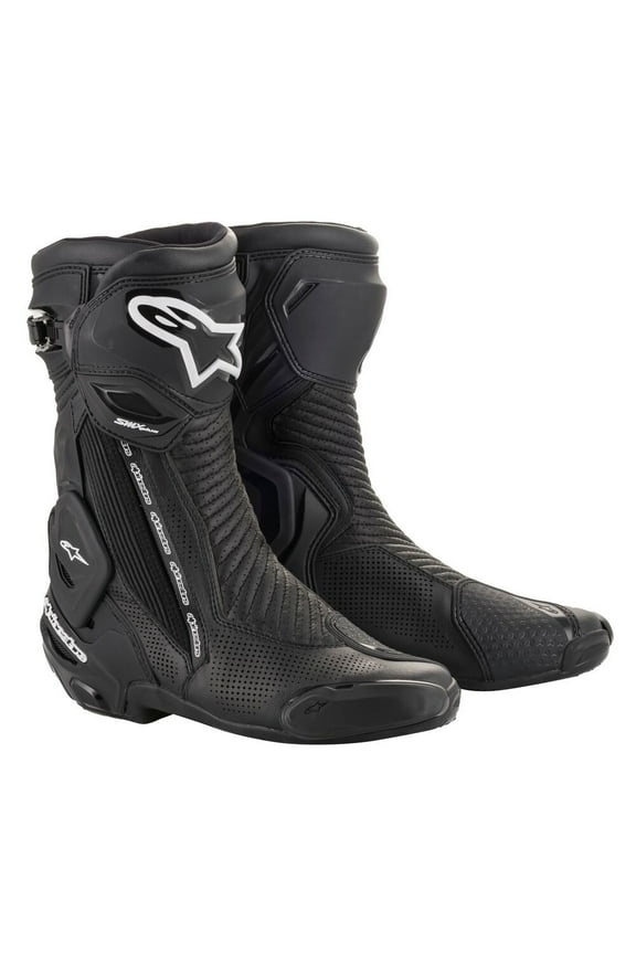 SMX Plus Vented Mens Motorcycle Boots Black 36 EUR