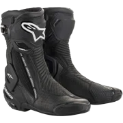 Alpinestars SMX Plus Vented Mens Motorcycle Boots Black 38 EUR