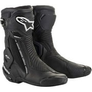 Alpinestars SMX Plus Vented Mens Motorcycle Boots Black 44 EUR