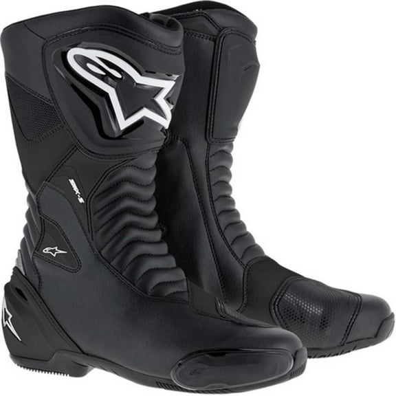 Alpinestars SMX-S Mens Motorcycle Boots Black 41 EUR