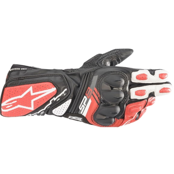 Alpinestars SP-8 V3 Gloves - Black/White/Red - Large