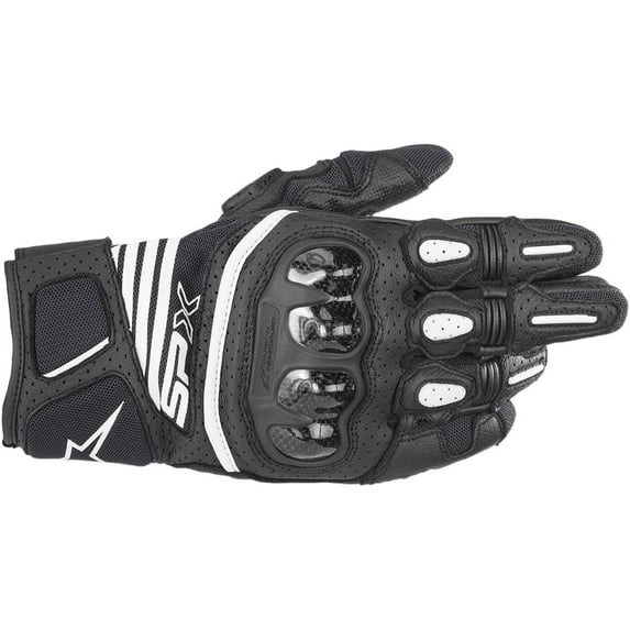 Alpinestars SP-X Air Carbon V2 Mens Leather Gloves Black XXL