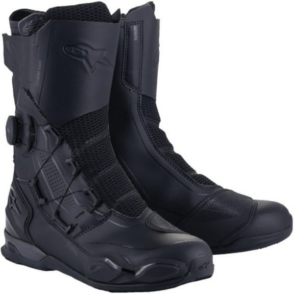 Alpinestars SP-X BOA Drystar Adult Street Motorcycle Boots - Black/Dark Gray / 38