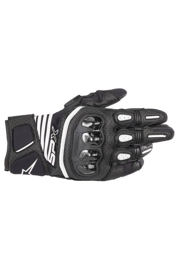 SP-X Air Carbon V2 Mens Leather Gloves Black 3XL