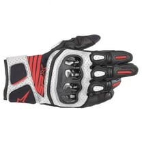 Alpinestars SP-X Air Carbon V2 Mens Leather Gloves Black/White/Red 3XL