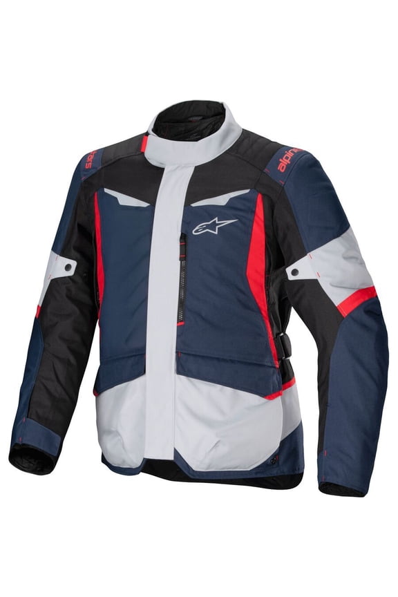 ST-1 Waterproof Men's Street Motorcycle Jackets - Blue/Black/Red / 2X-Large
