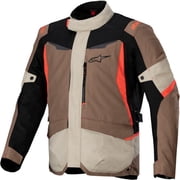 Alpinestars ST-1 Waterproof Mens Street Motorcycle Jackets - Khaki/Sand/Black/Red / 4X-Large