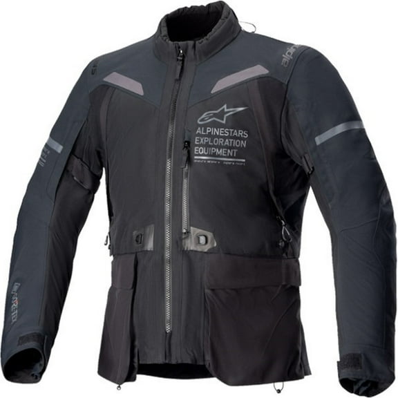 Alpinestars ST-7 2L Mens Gore-Tex Motorcycle Jacket Black/Gray LG
