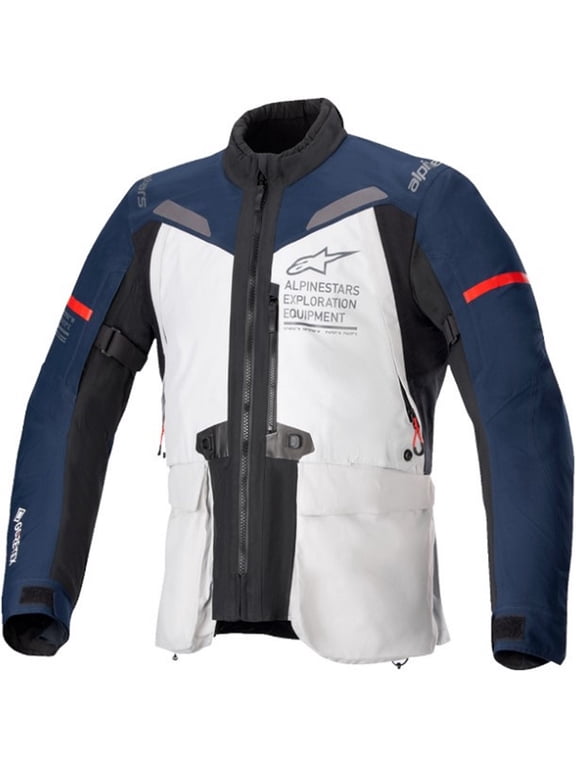 ST-7 2L Mens Gore-Tex Motorcycle Jacket Gray/Blue XL