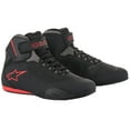thumbnail image 1 of Alpinestars Sektor Mens Vented Motorcycle Shoes Black/Gray/Red 13.5 USA, 1 of 4