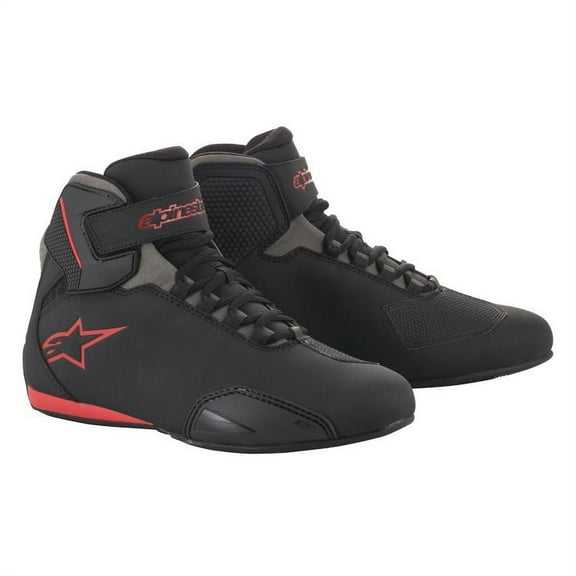 Alpinestars Sektor Shoes - Black/Gray/Red - US 12.5