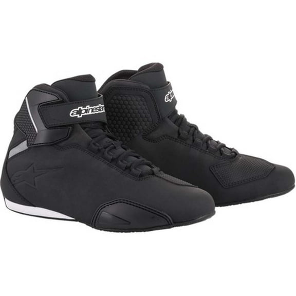 Alpinestars Sektor Mens Motorcycle Riding Shoes Black 8 USA