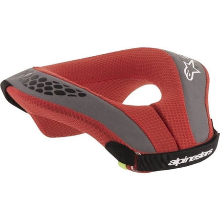 Alpinestars Sequence Youth Neck Roll (Sm-Md, Black/Red)