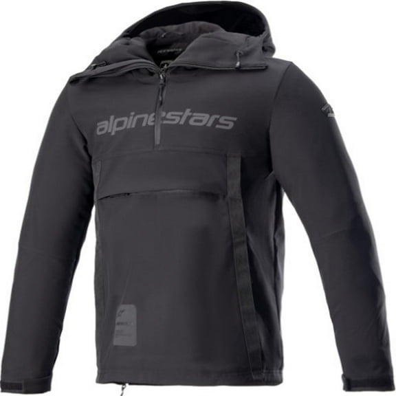 Alpinestars Sherpa Mens Textile Motorcycle Jacket Black MD