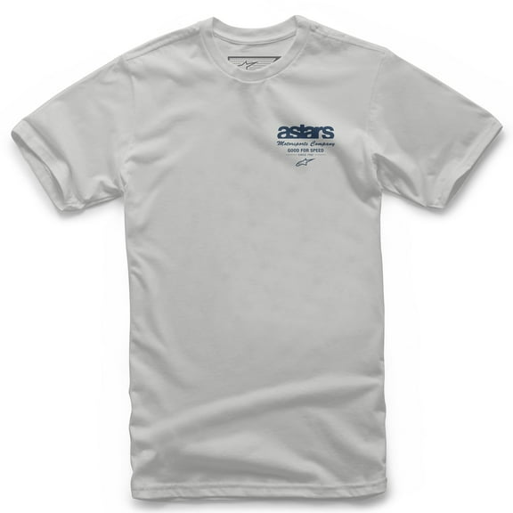 Alpinestars Sign up Mens Short Sleeve T-Shirt Silver XL