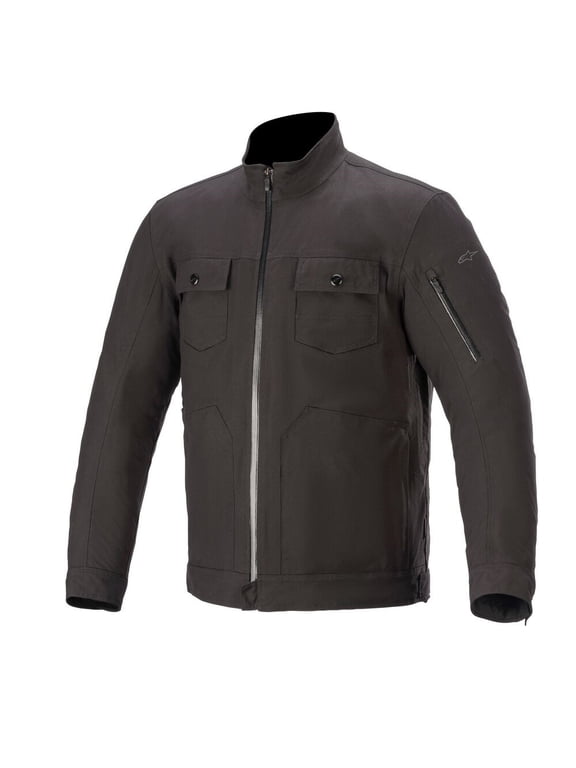 Solano Mens Waterproof Motorcycle Jacket Black 4XL