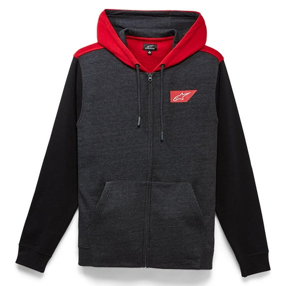 Alpinestars Spanner Mens Zip Up Hoody Charcoal Heather LG