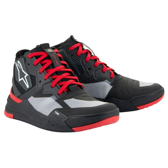 Alpinestars Speedflight Mens Motorcycle Shoes Black/Red/White 13.5 USA