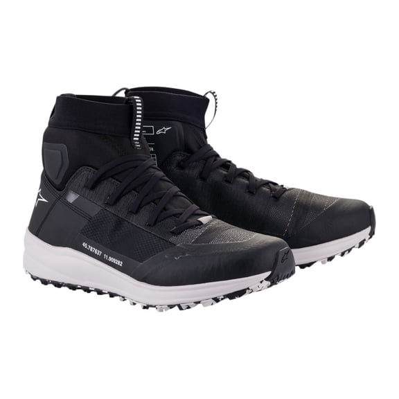 Alpinestars Speedforce Mens Motorcycle Riding Shoes Black/White 10.5 USA