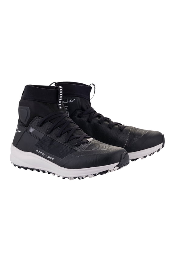 Speedforce Mens Motorcycle Riding Shoes Black/White 10.5 USA