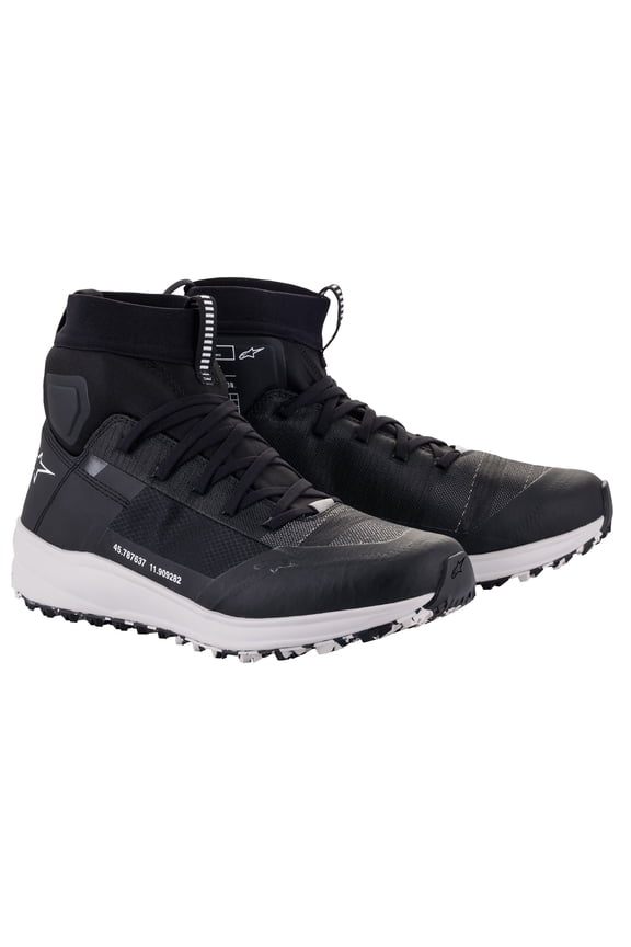 Speedforce Mens Motorcycle Riding Shoes Black/White 11 USA