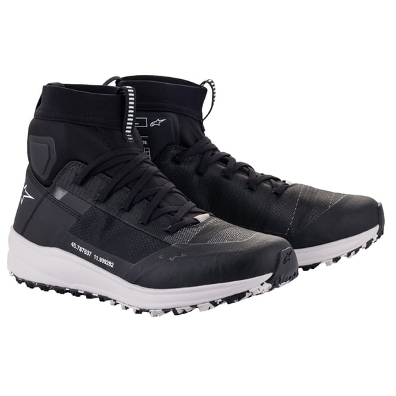 Alpinestars Speedforce Mens Motorcycle Riding Shoes Black/White 7.5 USA
