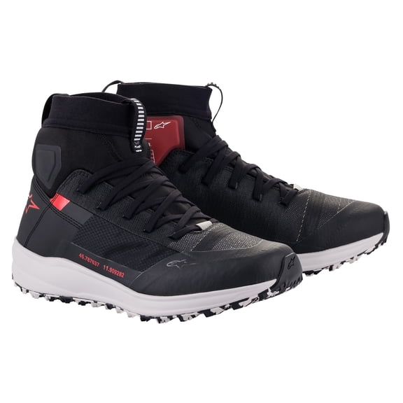 Alpinestars Speedforce Mens Motorcycle Riding Shoes Black/White/Red 11 USA