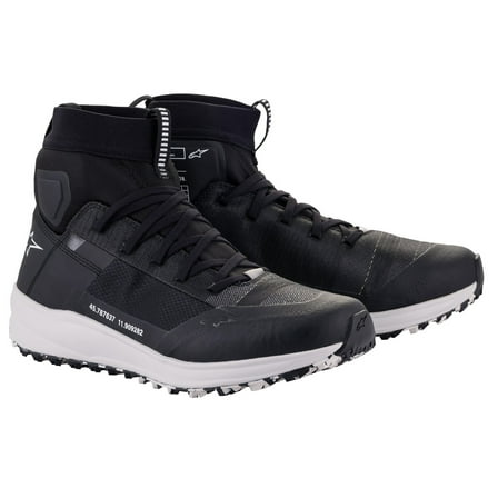 Alpinestars Speedforce Mens Motorcycle Riding Shoes Black/White 12 USA