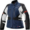 thumbnail image 1 of Alpinestars Stella Andes V3 Womens Drystar Motorcycle Jacket Black/Blue MD, 1 of 2