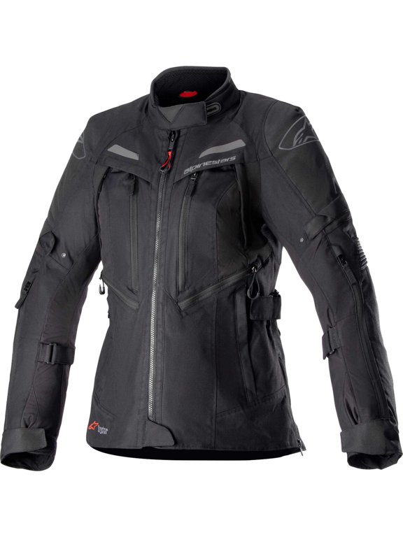 Alpinestars Stella Bogota Pro Womens Drystar Motorcycle Jacket Black/Black SM