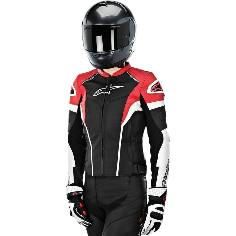 Alpinestars Stella ジャケット Mサイズ 赤黒 Stella Dyno Leather Jacket - RED CONTEMPORARY Jackets