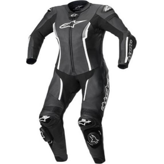 Alpinestars Stella Missile Womens Motorcycle 1-pc Leather Suit Black 38 EUR
