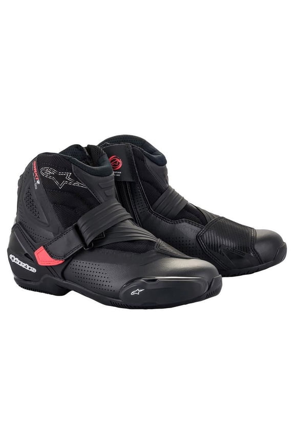 Stella SMX-1 R V2 Womens Vented Motorcycle Boots Black/Pink 38 EUR