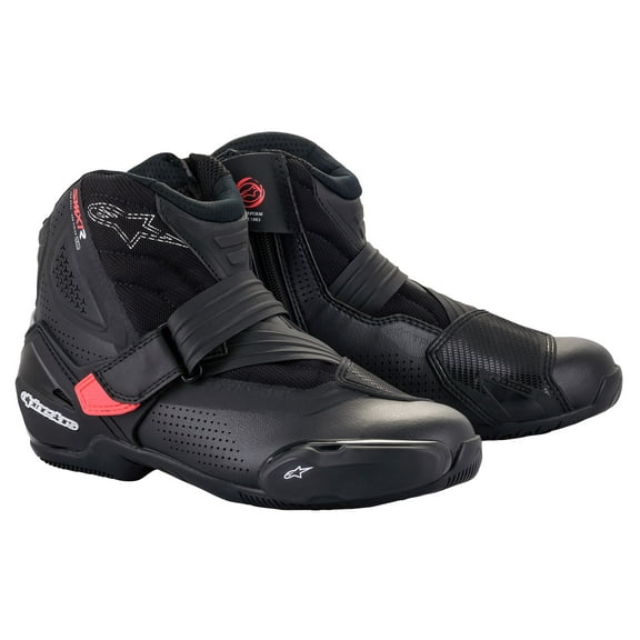 Alpinestars Stella SMX-1 R V2 Womens Vented Motorcycle Boots Black/Pink 40 EUR