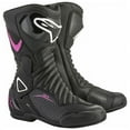 thumbnail image 1 of Alpinestars Stella SMX-6 V2 Womens Vented Leather Boots Black/Pink 36 EUR, 1 of 2