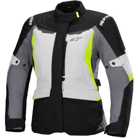 Alpinestars Stella ST-1 Men's Street Motorcycle Jackets - Gray/Black/Yellow / 2X-Large