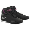 thumbnail image 1 of Alpinestars Stella Sektor Womens Motorcycle Shoes Black/Pink 7.5 USA, 1 of 5