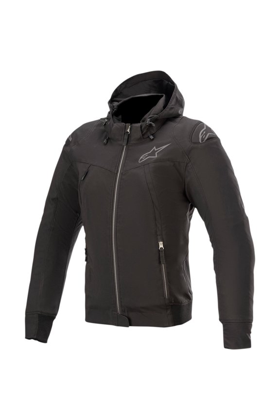 Stella Sektor V2 Tech Womens Hooded Motorcycle Jacket Black XXL