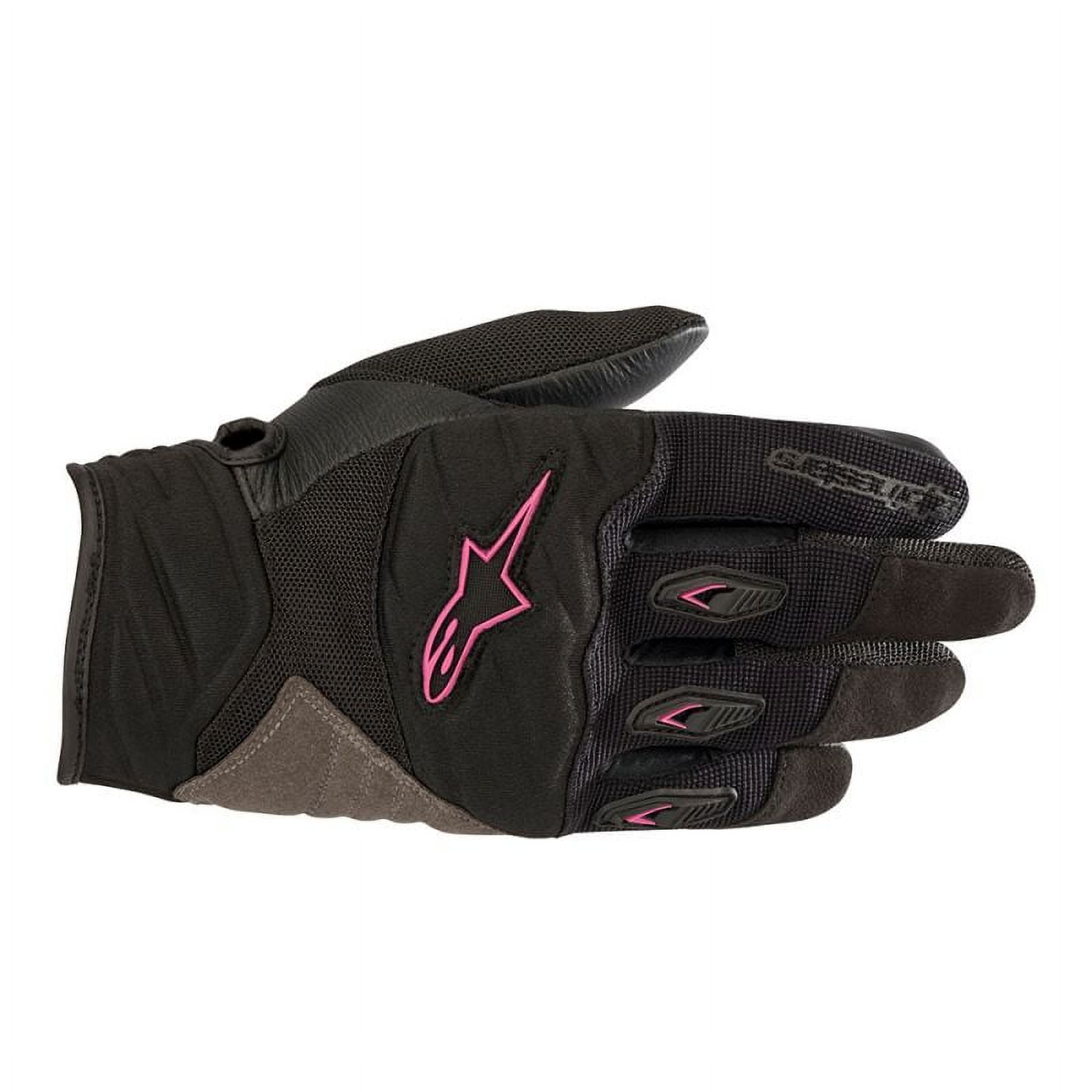 Alpinestars Stella Shore Gloves - Black/Fuchsia - Sm