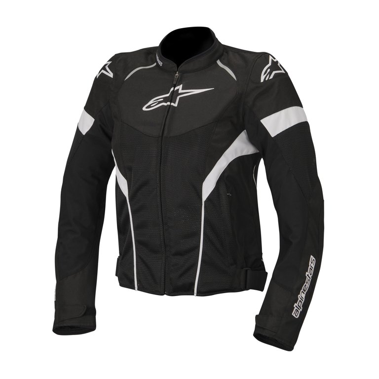 レディースS Stella T-GP Plus R Air ジャケット Alpinestars Stella T-GP Plus R Air Womens Jacket Black/White
