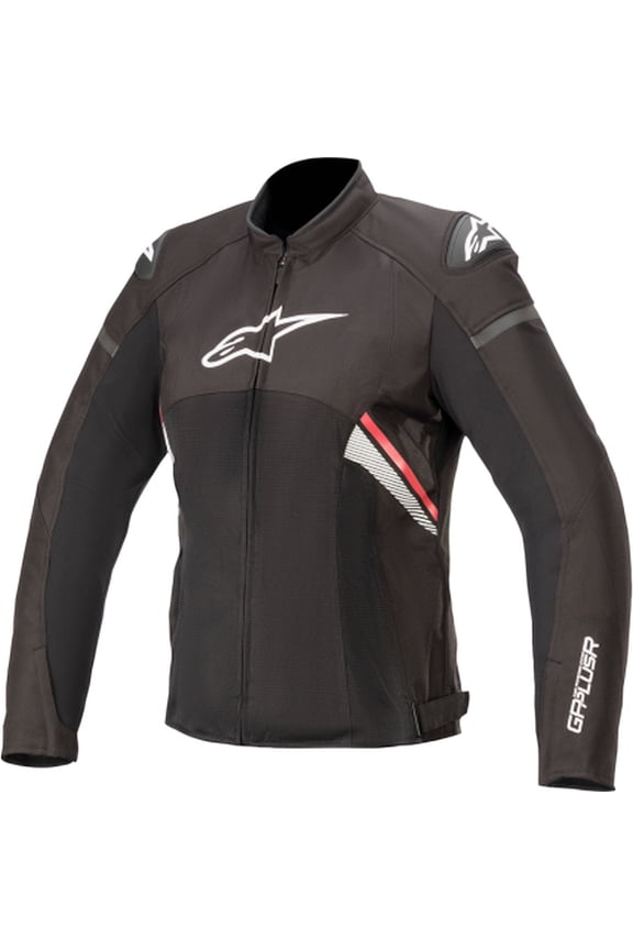 Stella T-GP Plus R Air V3 Womens Textile Jacket Black/Red SM