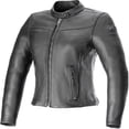 thumbnail image 1 of Alpinestars Stella Tory Leather Women's Street Motorcycle Jackets - Black / Medium, 1 of 2