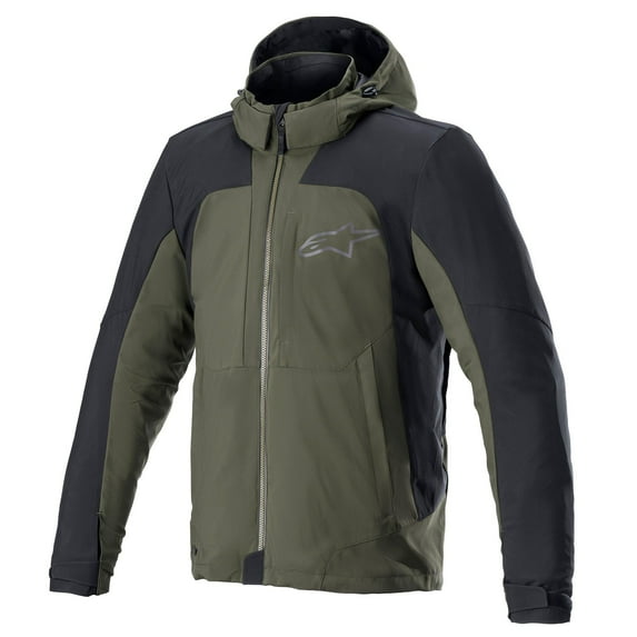 Alpinestars Stratos V2 Techshell Mens Drystar Jacket Green MD