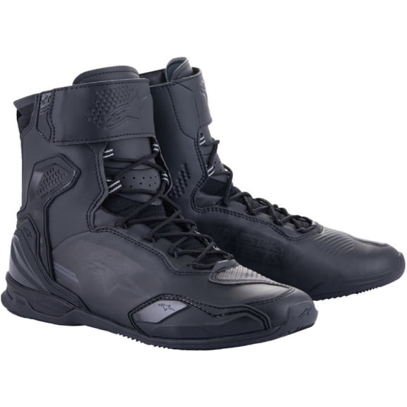 Alpinestars Superfaster Mens Motorcycle Shoes Black/Black 10 USA