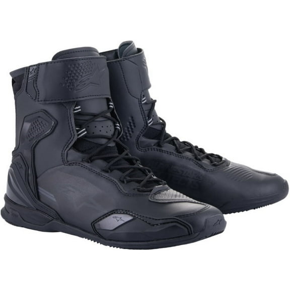 Alpinestars Superfaster Mens Motorcycle Shoes Black/Black 8.5 USA