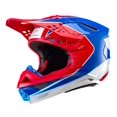 thumbnail image 1 of Alpinestars Supertech S-M10 Bale Helmet (XX-Large, Bright Red/Blue Glossy), 1 of 7