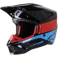 thumbnail image 1 of Alpinestars Supertech M5 Bond MX Offroad Helmet Black/Red/Cyan XXL, 1 of 5