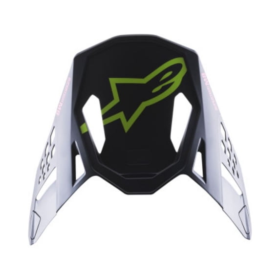 Alpinestars Supertech M8 Echo Black/Blue/Fluo Yellow/Purple Helmet Visor